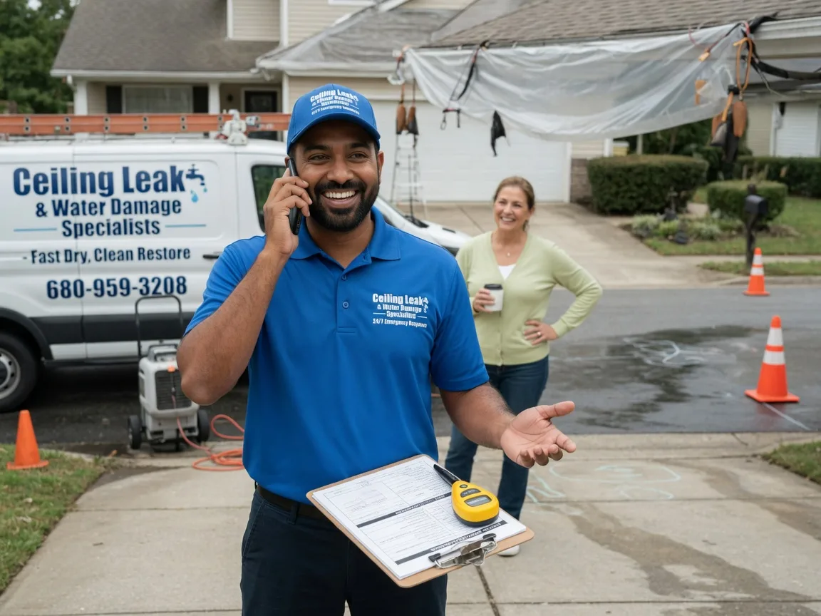 Ceiling Leak Cleanup Cookstown, NJ FAQs